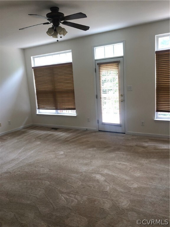 Great room with deck access