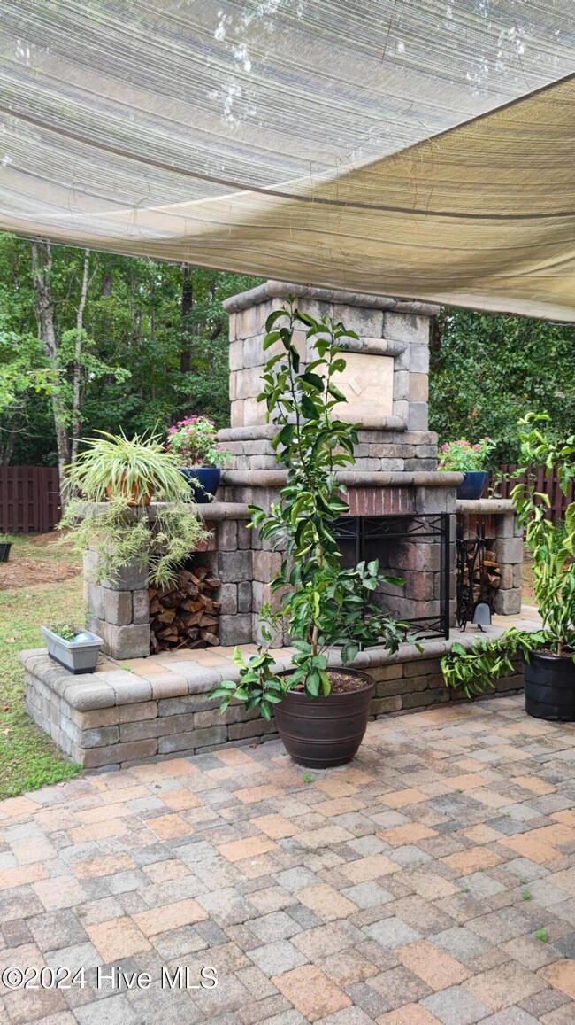 Outdoor Fireplace