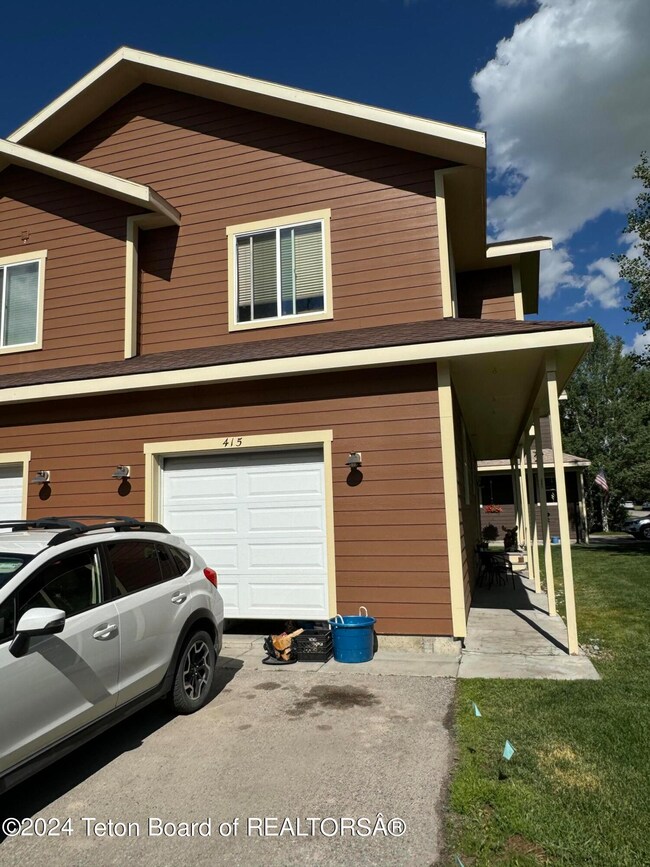 Garage exterior