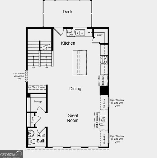 Main Level Floor Plan