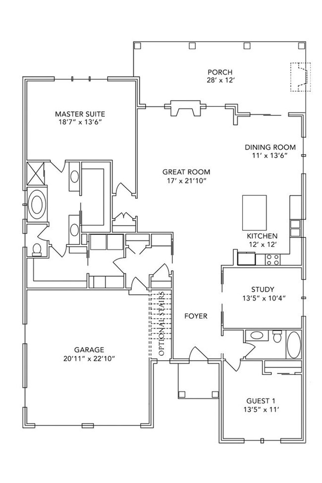Glendale Floor Plan