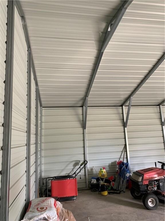 2 car detached garage