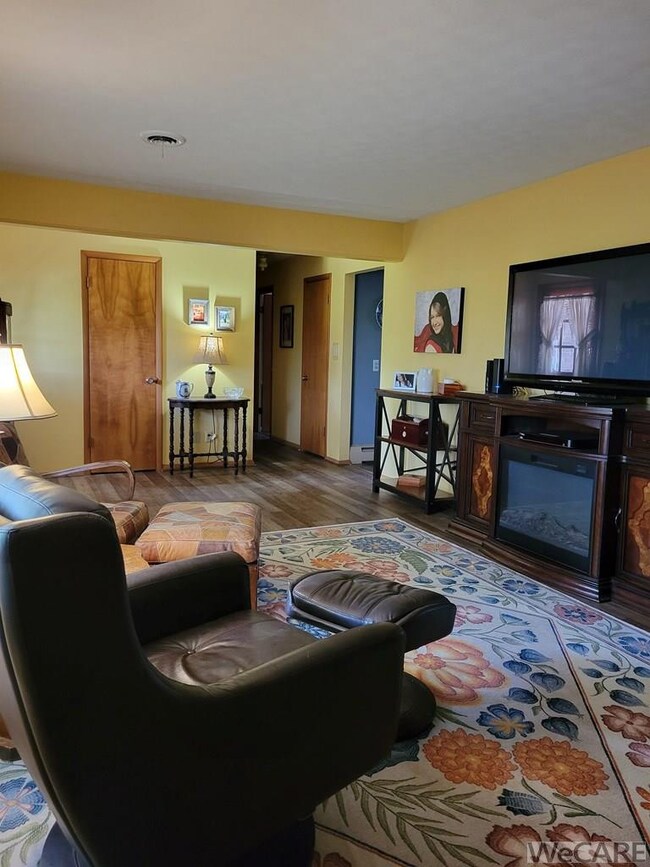 Formal living - new laminate flooring