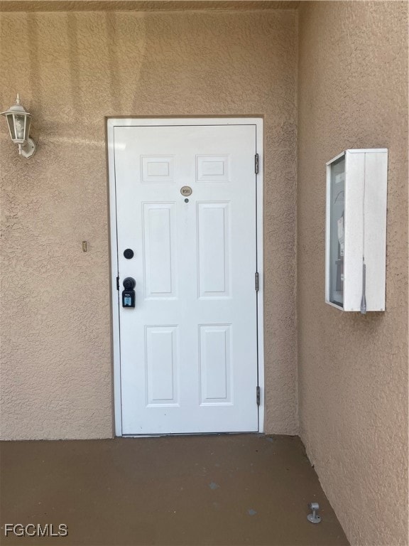 View of property entrance