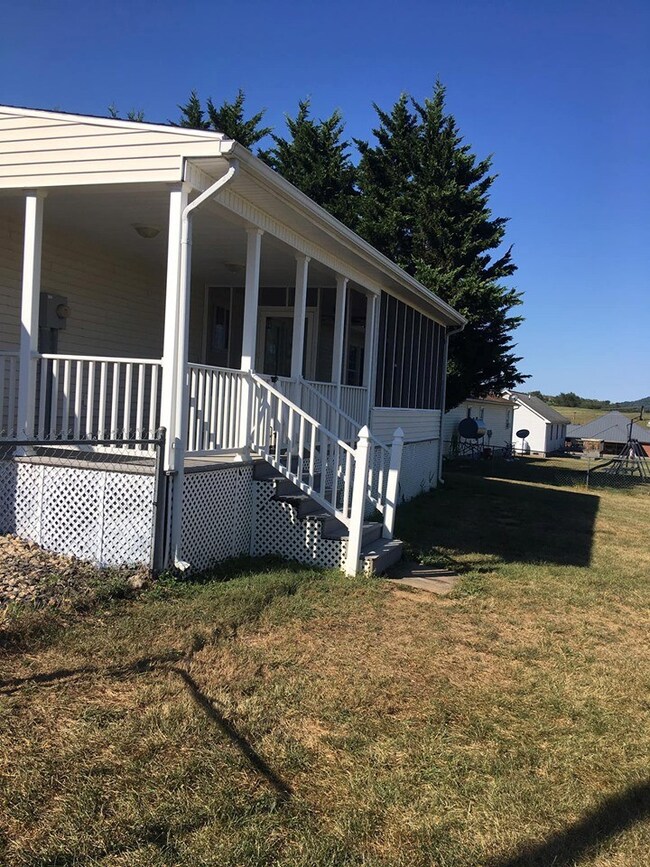 Back covered porch 