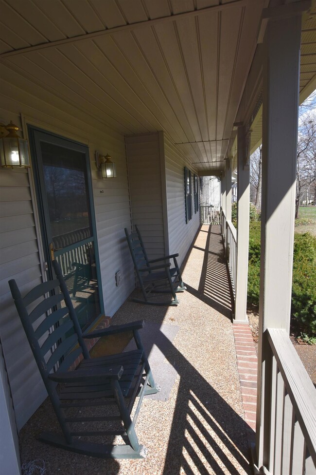 The front porch is the perfect place to rock the summer away!