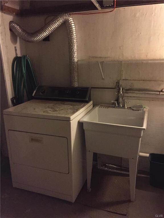 Laundry area
