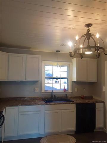 Another view of farmhouse chic influenced kitchen