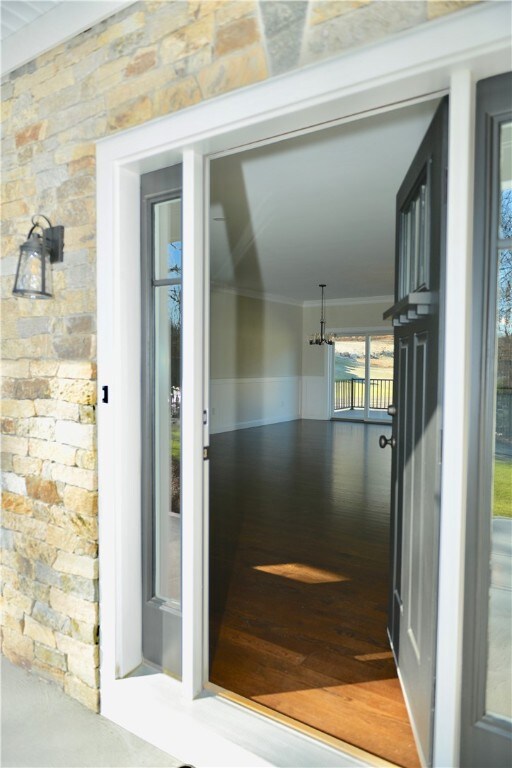 Front Door Leading Into OPEN Floor Plan