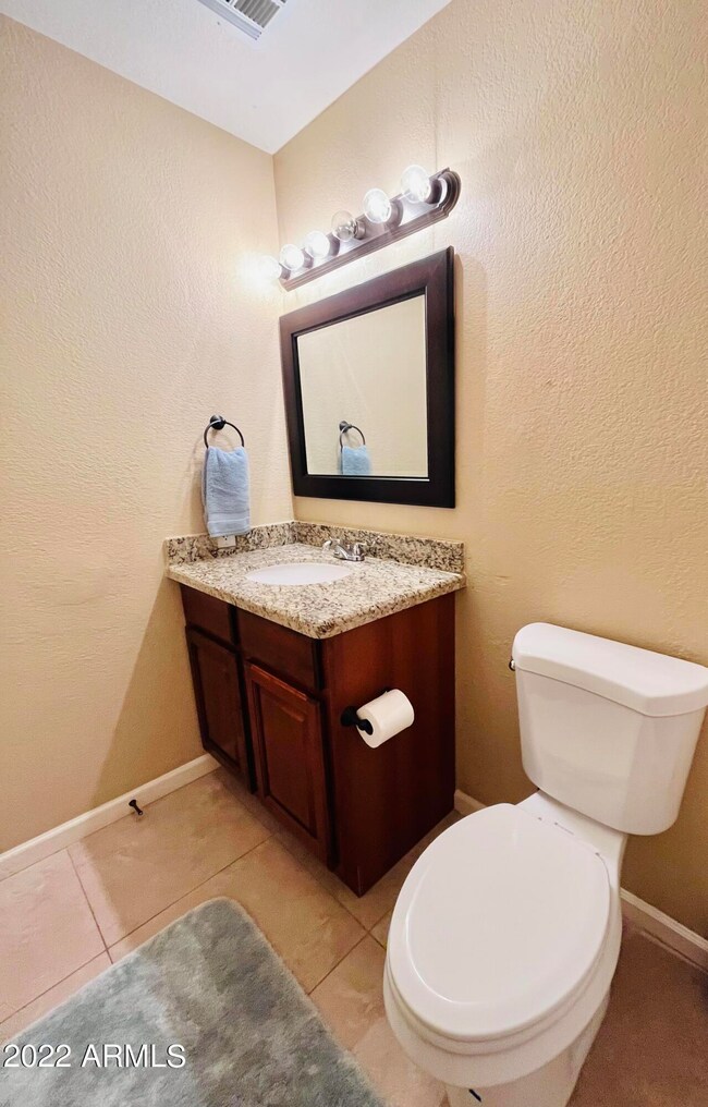 Hallway bathroom