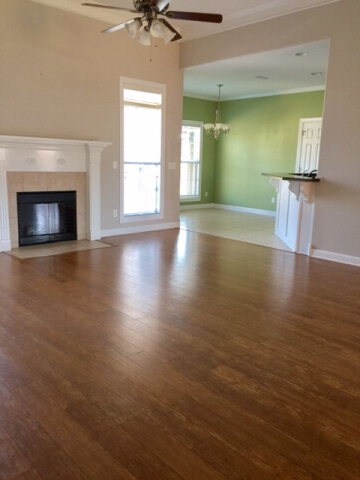 Open floor plan