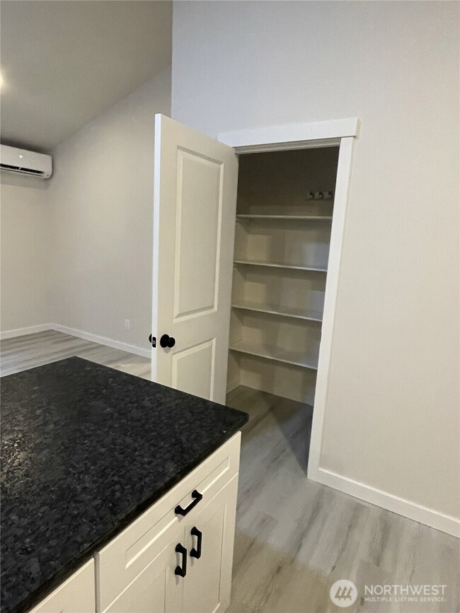 Pantry off kitchen