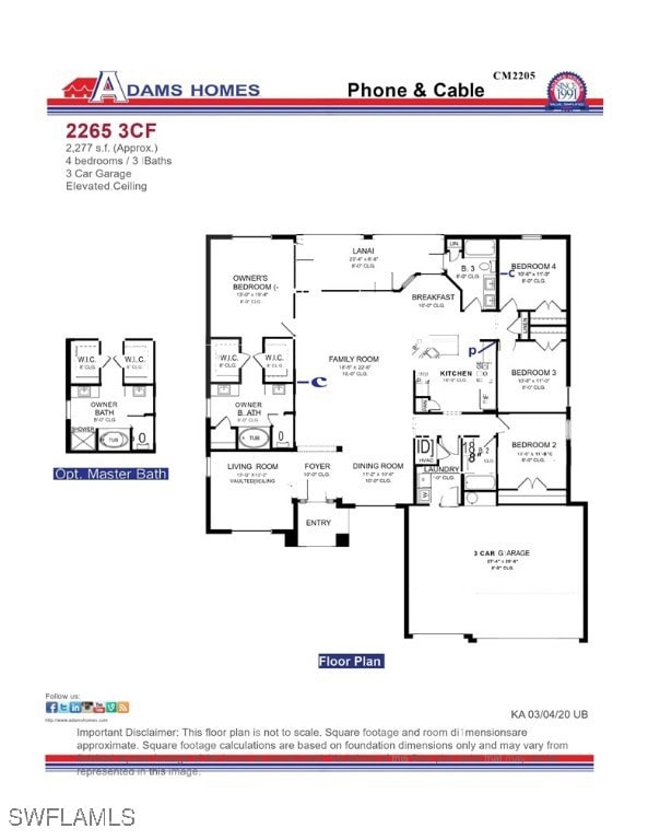Home floor plan