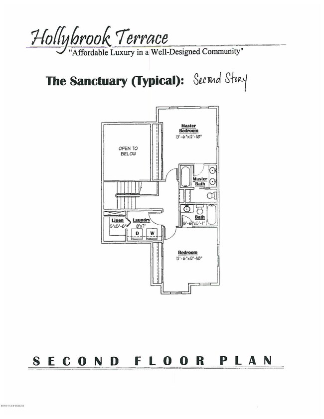 Second Floor Floorplan