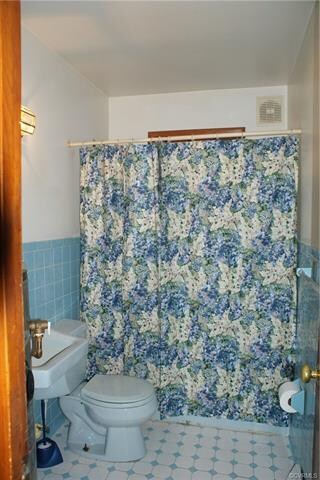 Full bath with tub and shower