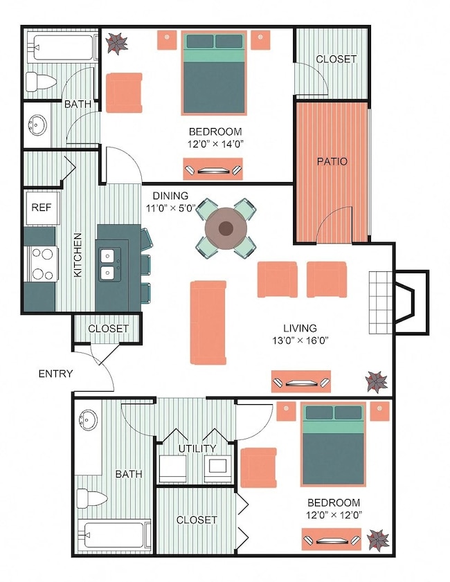 Floor plan B2