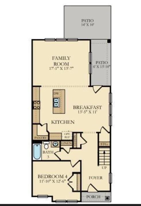 Drayton first floor