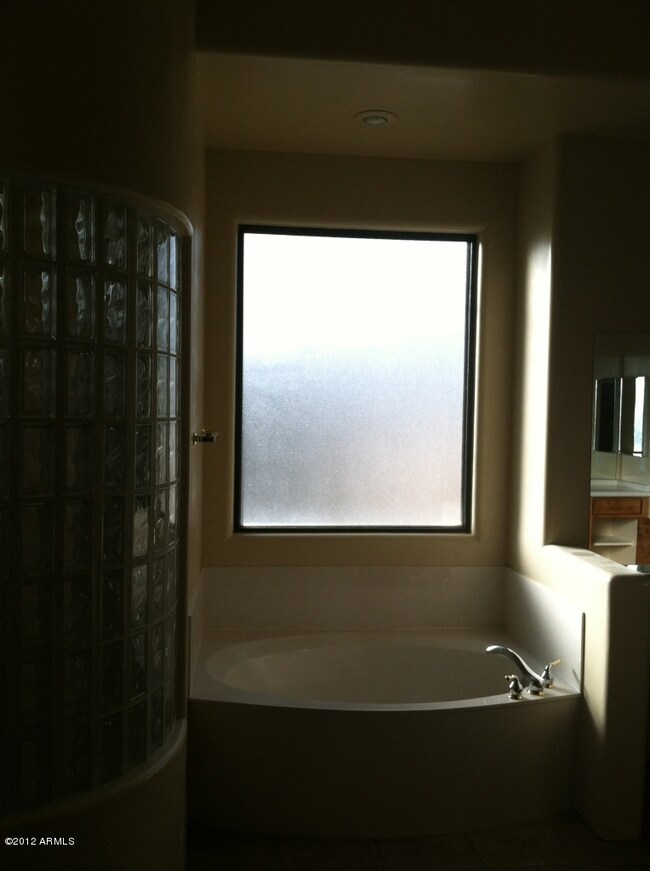 Separate shower & tub in mstr