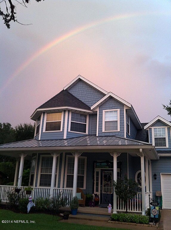 Front View w/ Rainbow