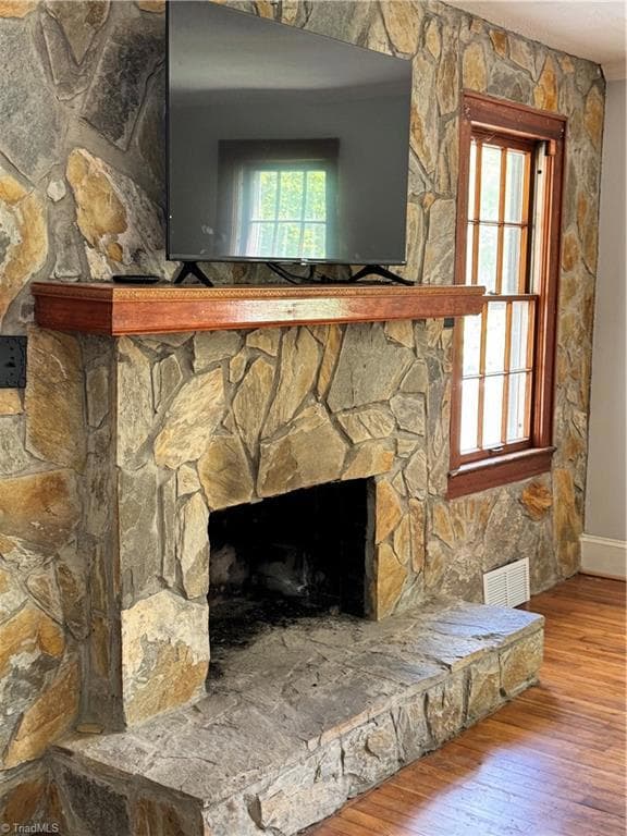 Masonary Fireplace