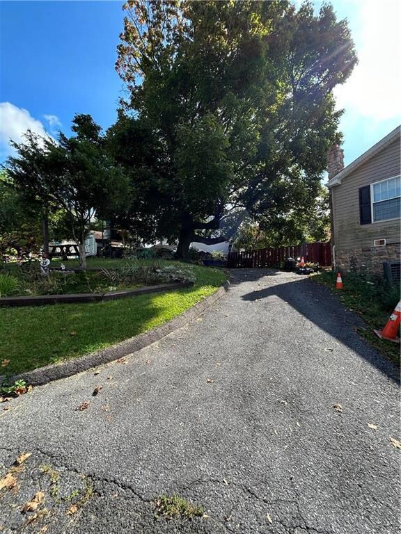 back driveway