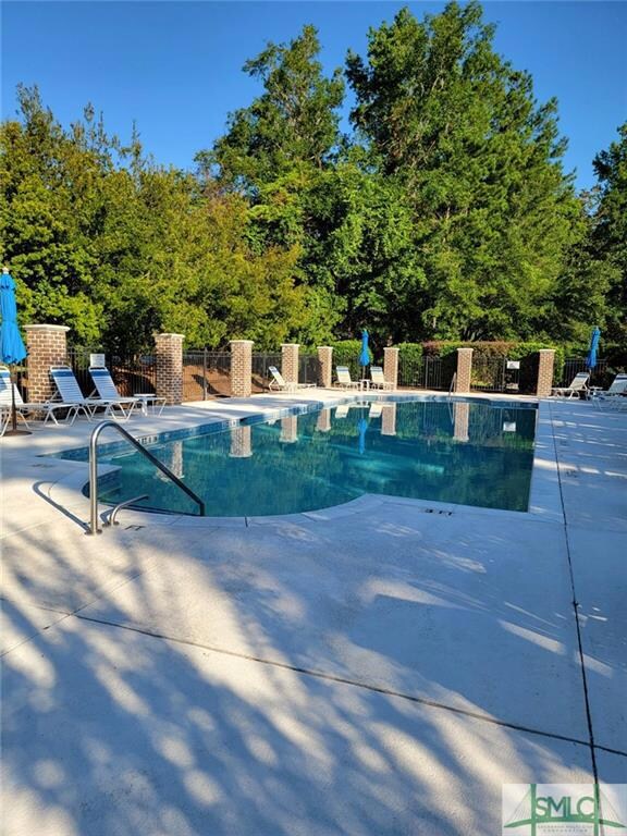 Community pool area