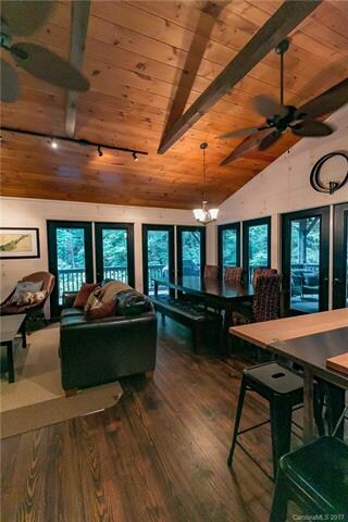 Main House: Great room - Living, dining, kitchen