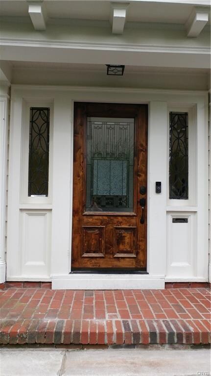 New Door graces the charming entrance