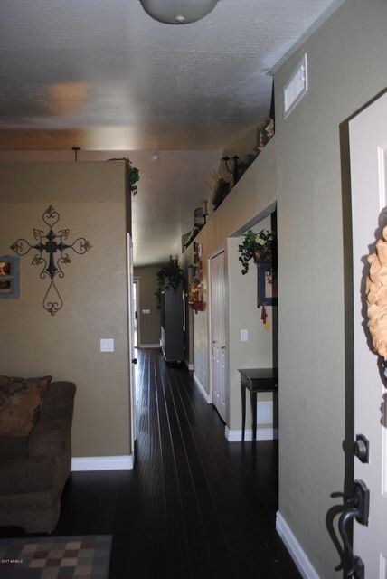 Hallway to back