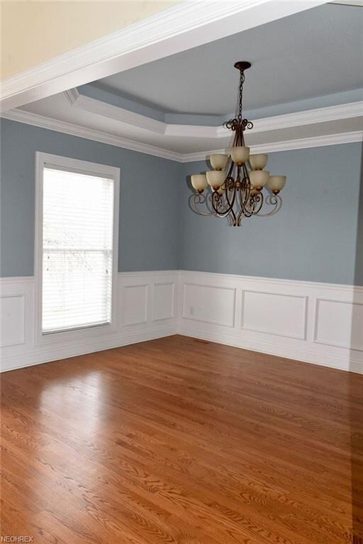 Speaking of tradition, a formal dining roomwith a 