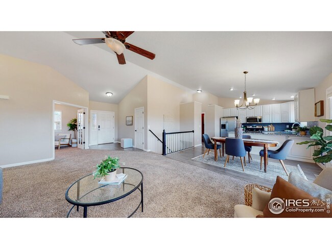 Walk into this open space concept home