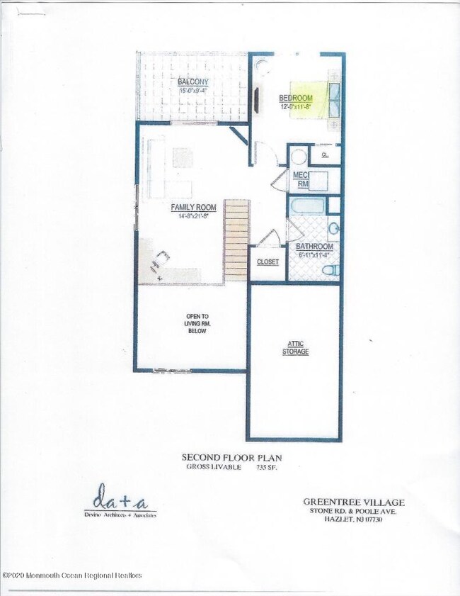 Second Floor Floorplan