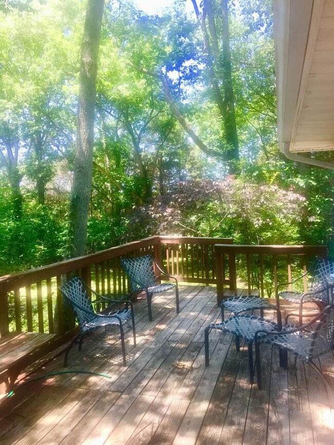 relax on your deck with your morning coffee.
