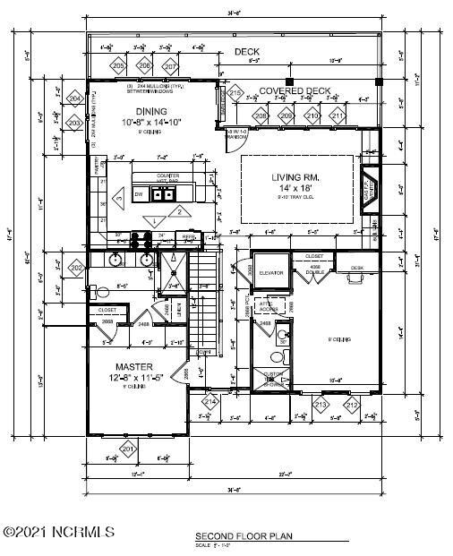 Second Floor Plan-432 E Third