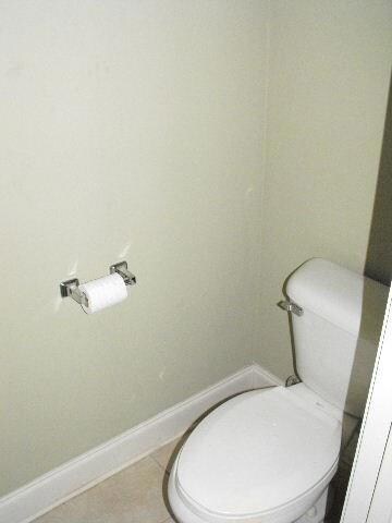 Half bath down