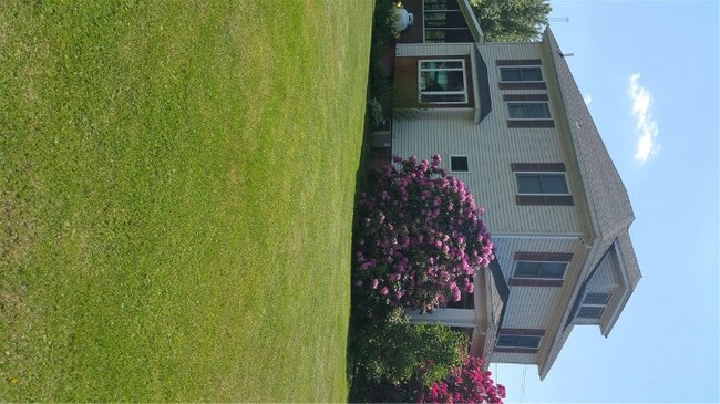 Corner of the double lot and Home.