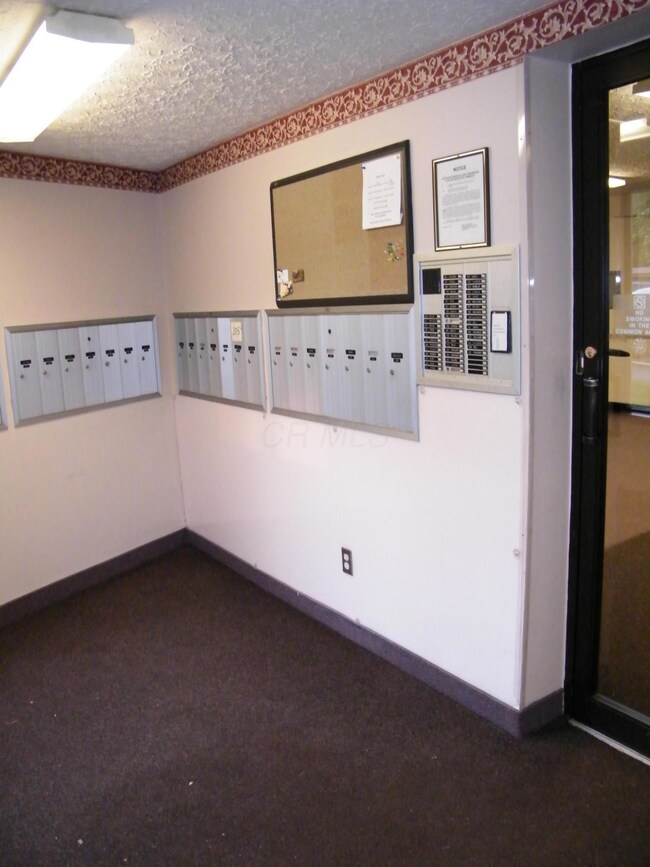 Mail Area and Security Entrance