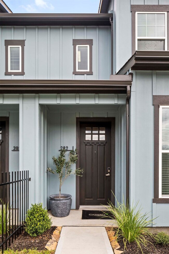 Craftsman-style front doors