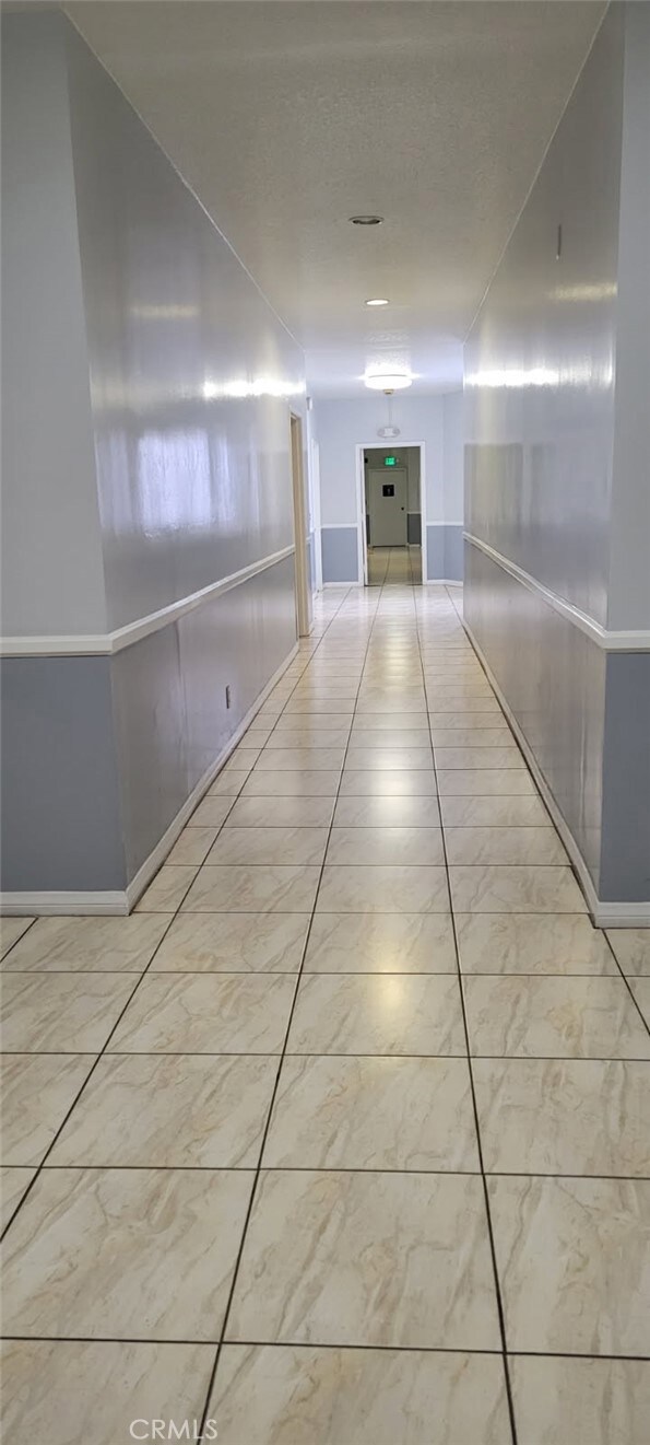Hallway to condo