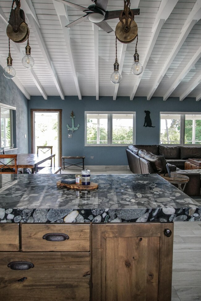 Kitchen to living