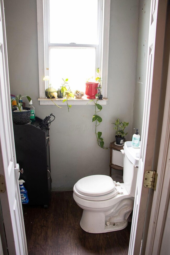 first floor half bath