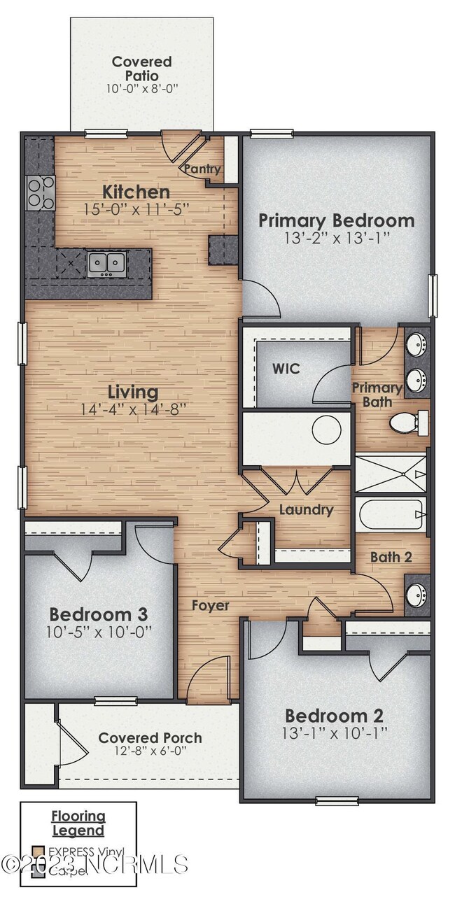 Lewis floorplan