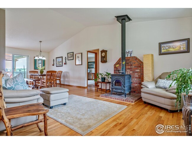 Take the winter chill off with the Wood Stove!