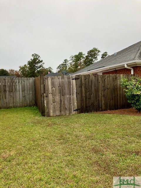 New lock put on gate