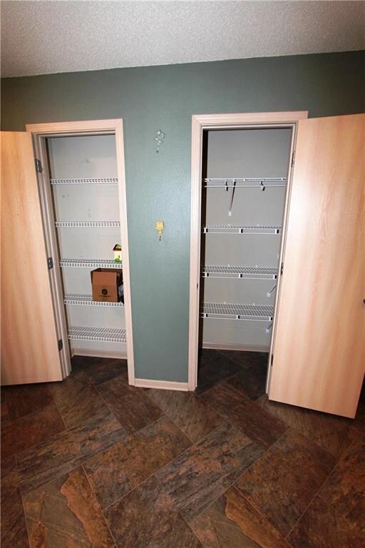 Double pantry in kitchen