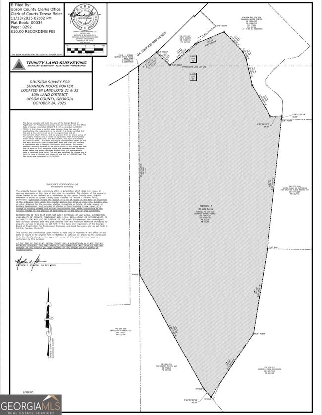 61 ACRES Barnesville Hwy, the Rock, GA 30285 - photo 2