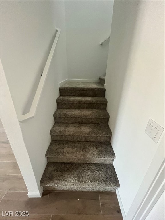 View of stairs