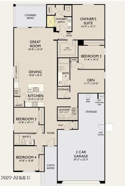 Venture-Lot 162- Sage Floor Plan
