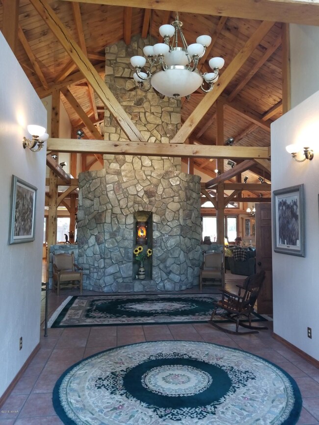 Entry looking in