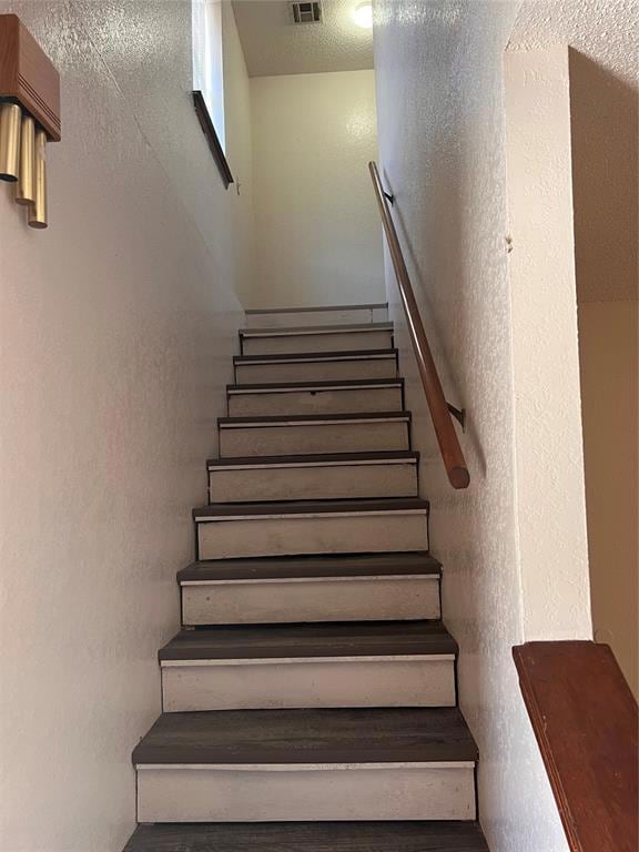 Stairs to second level